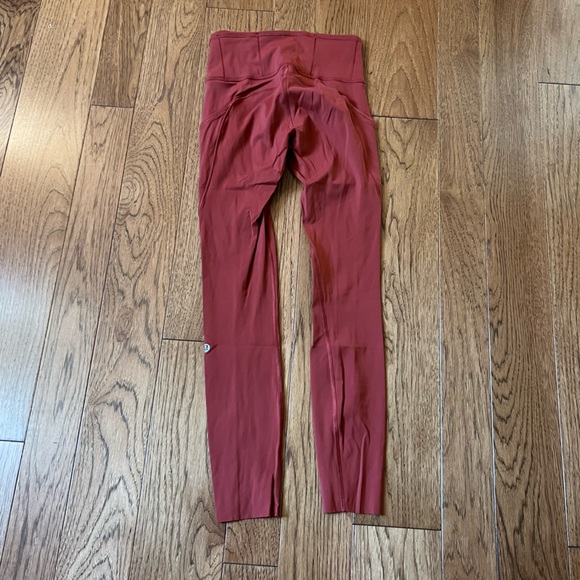 Lululemon Fast and Free Tight II 25" *Non-Reflective Nulux Magma - Picture 6 of 9